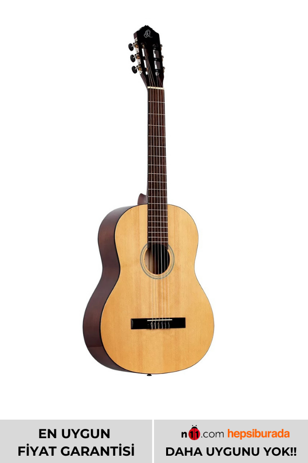 Ortega Student Series RST5M-ONB Klasik Gitar (Pro Series ONB44 Gigbag Hediyeli)
